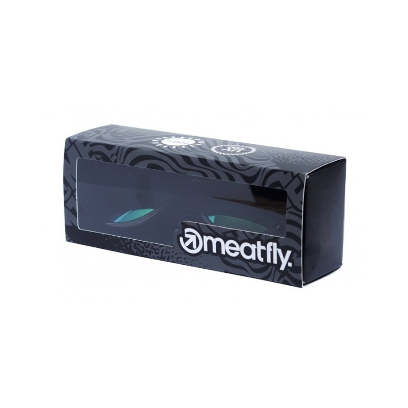 Ochelari de protecție Meatfly Elegia negru-verde