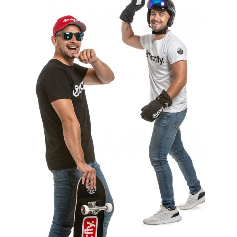 Meatfly 25 Years Pack negru, alb (2 buc)