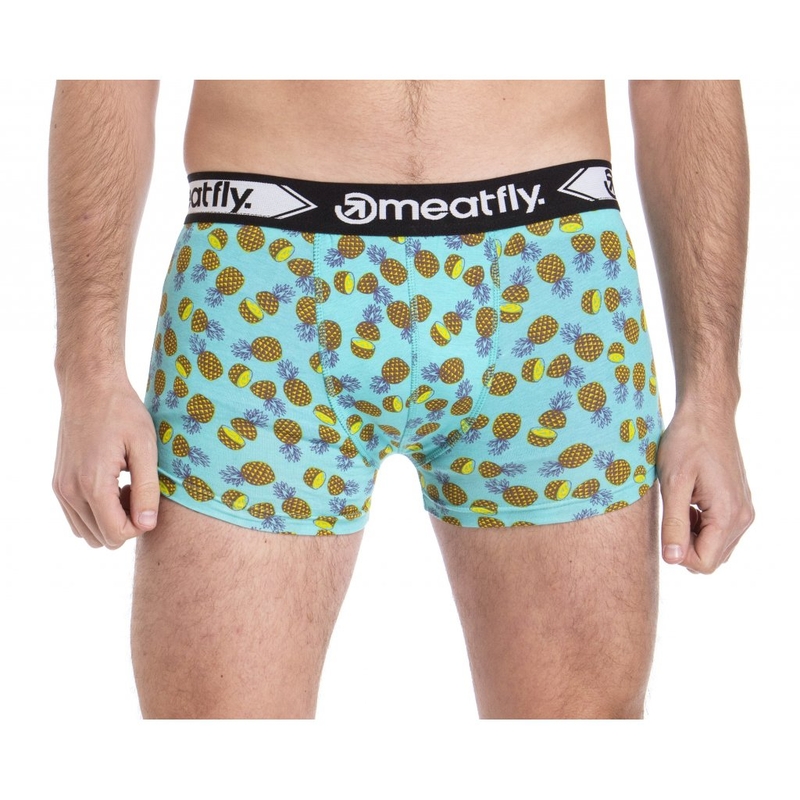 Meatfly Balboa Boxeri cu pachet dublu - Pineapple