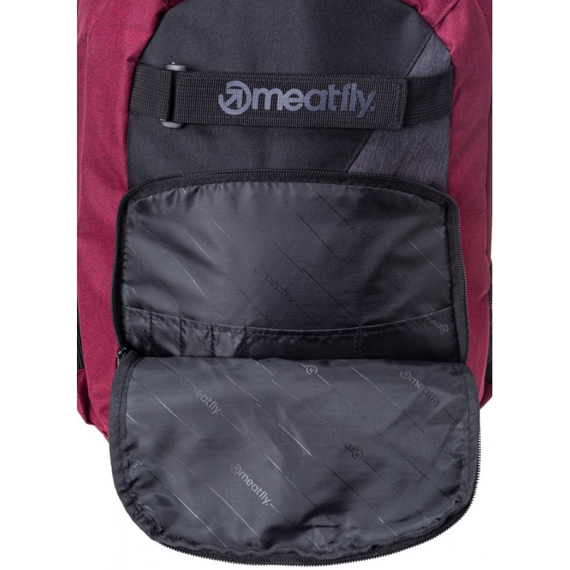 Rucsac Meatfly Exile 4 negru-roșu
