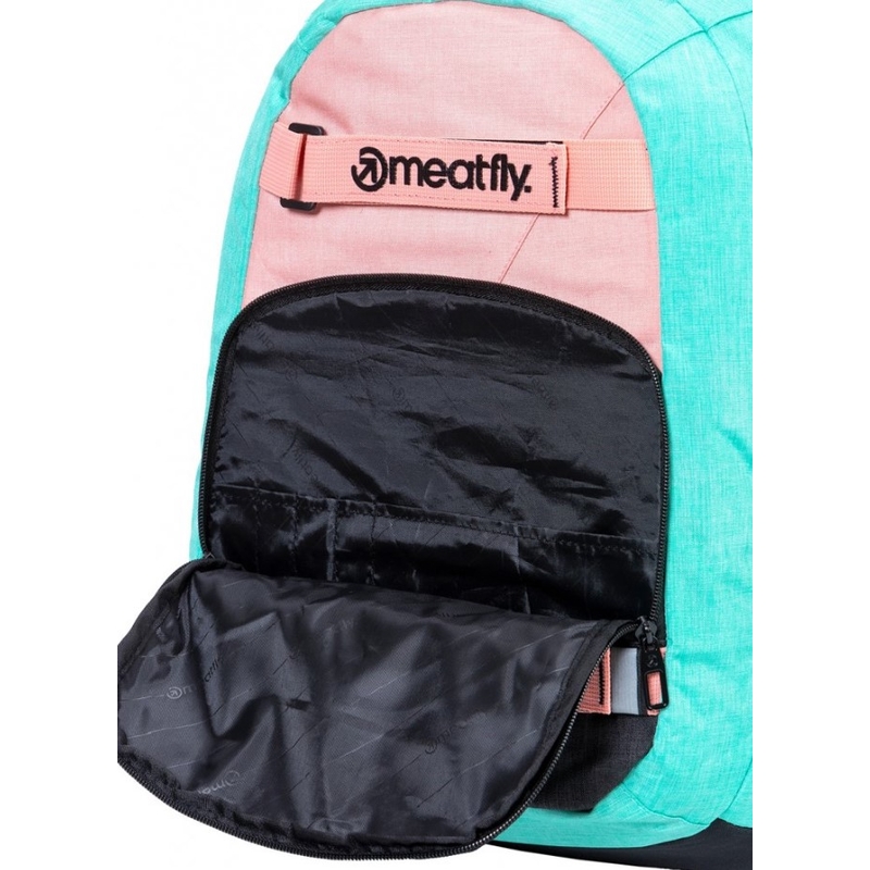 Rucsac Meatfly Exile 5 verde-roșu-negru