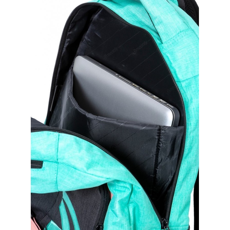 Rucsac Meatfly Exile 5 verde-roșu-negru
