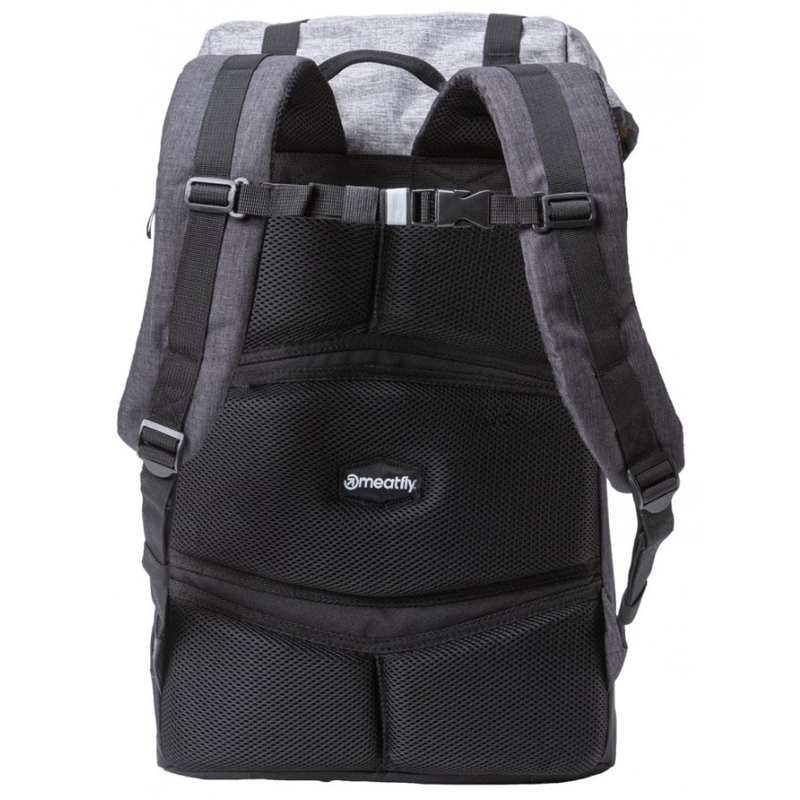 Rucsac Meatfly Pioneer negru-gri