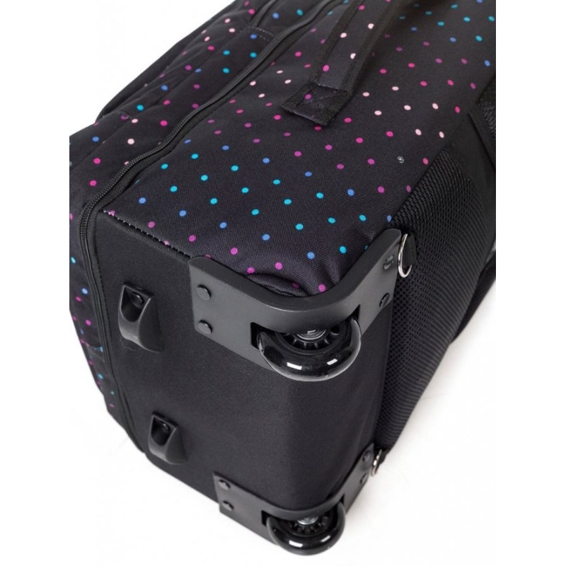 Meatfly Revel Trolley Bag negru și roz