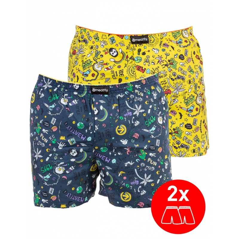 Boxeri Meatfly Agostino Pachet dublu - Jamm lichidare