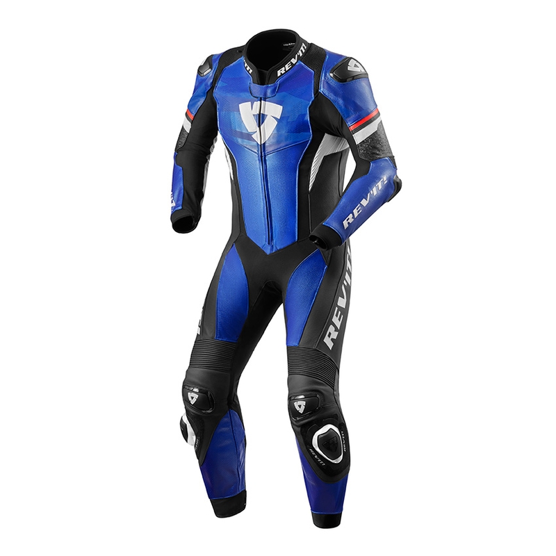 Revit Hyperspeed costum de motociclist dintr-o singură bucată albastru-negru lichidare