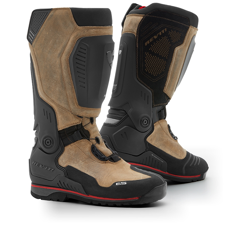 Revit Expedition H2O negru și maro cizme de motociclete lichidare