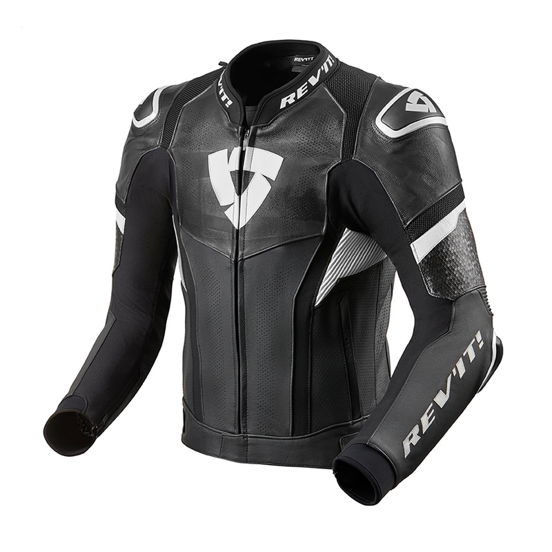 Revit Hyperspeed Pro jachetă de motocicletă negru și alb lichidare