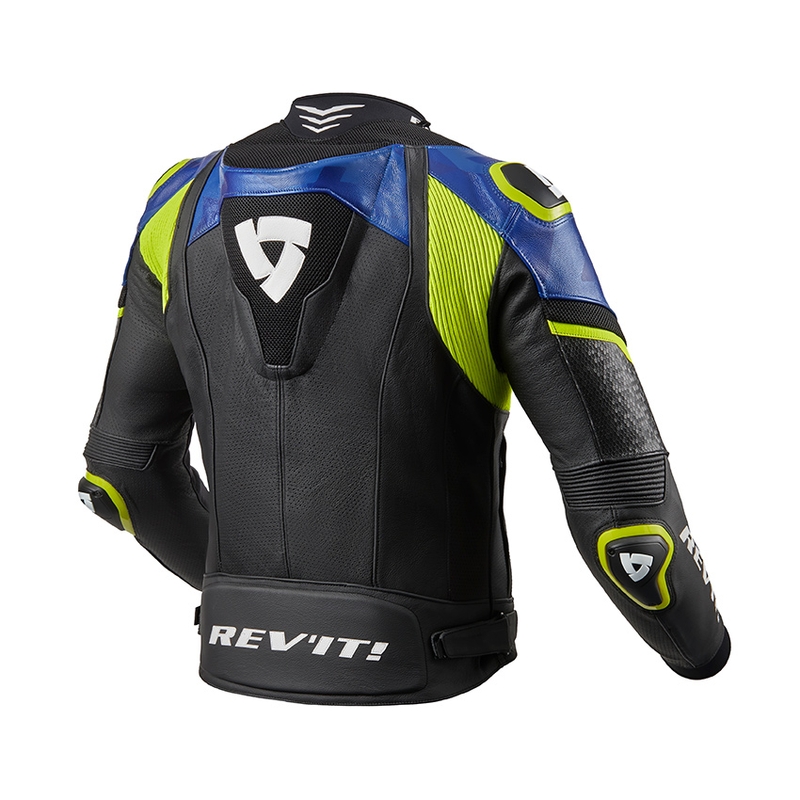 Revit Hyperspeed Pro jachetă de motocicletă negru și albastru lichidare
