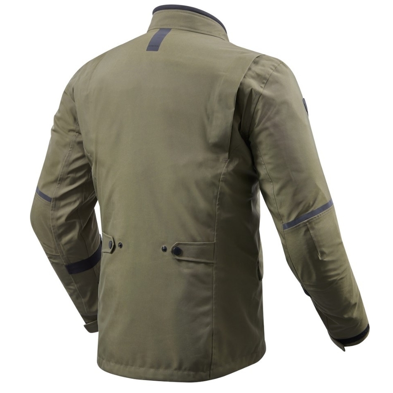 Jachetă moto Revit Trench GTX verde închis lichidare