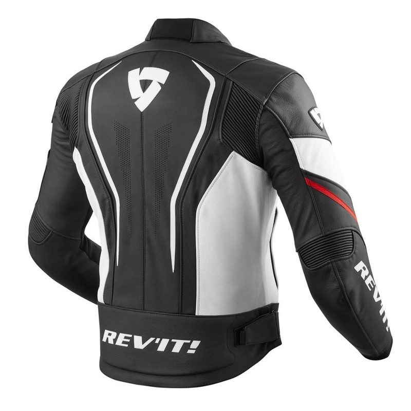Revit Vertex GT negru-roșu jachetă de motociclete lichidare
