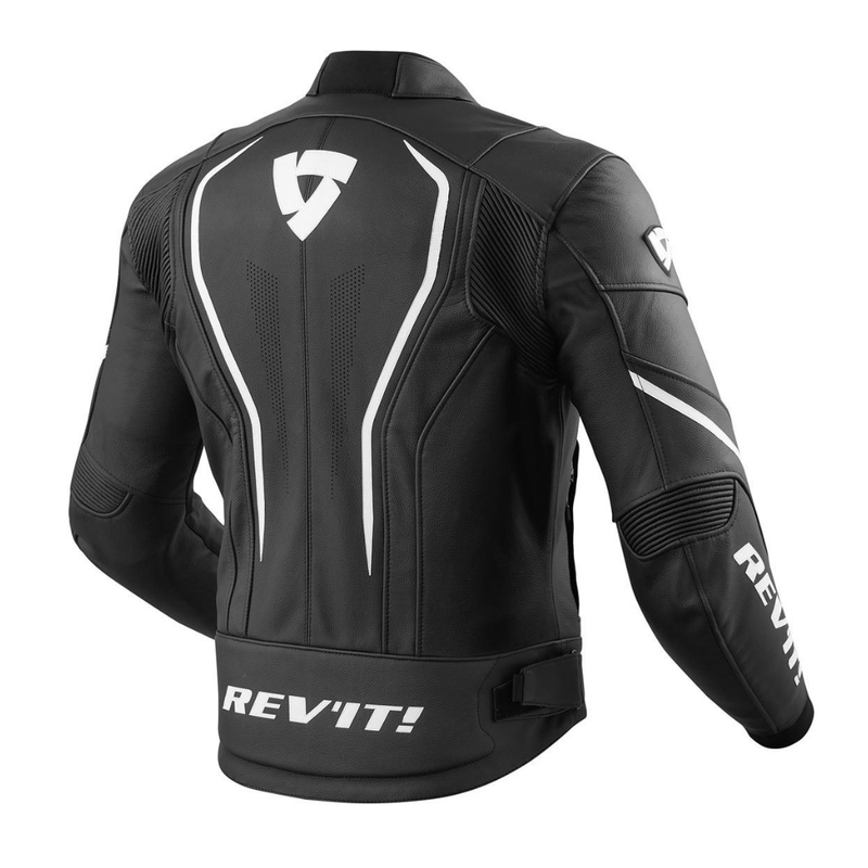 Revit Vertex GT negru și alb jacheta de motociclete lichidare