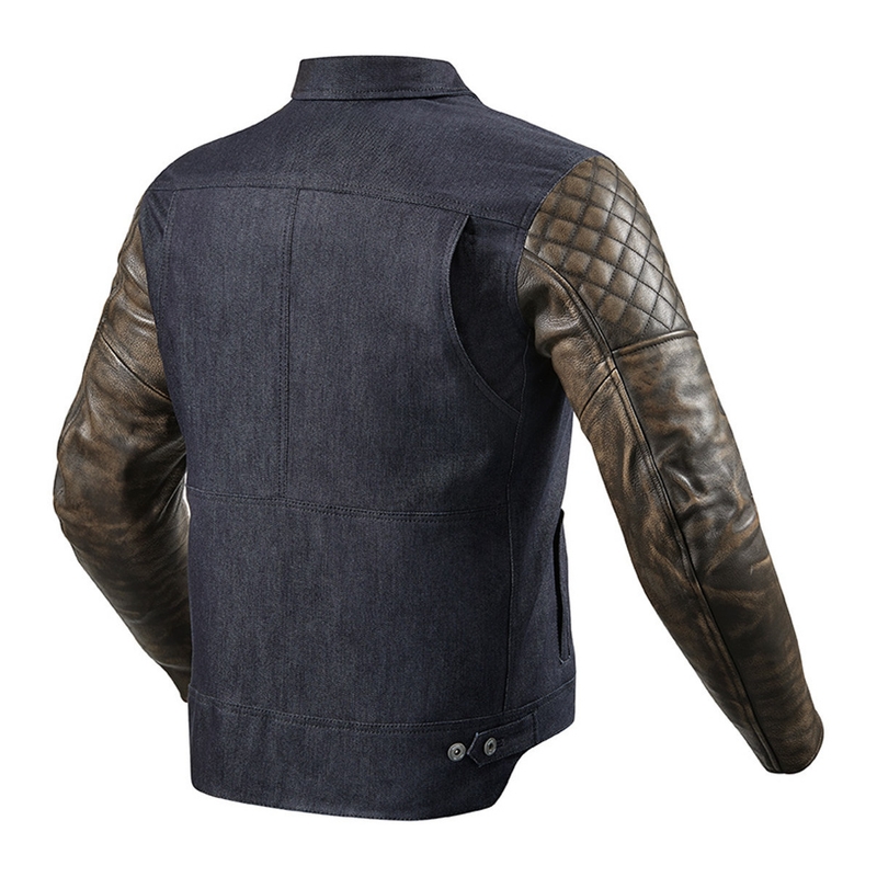 Revit Crossroads Blue-Brown Jacheta de motociclete výprodej lichidare