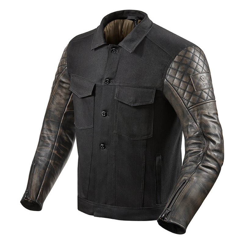 Revit Crossroads Negru jacheta de motocicletă negru lichidare