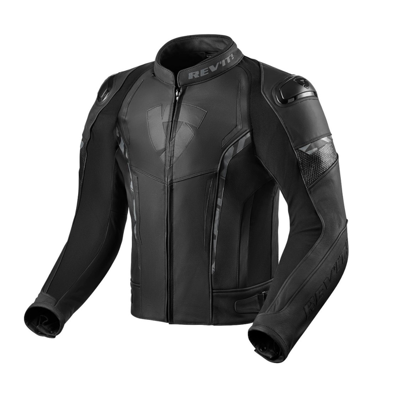 Revit Glide Negru jacheta de motociclete negru výprodej lichidare