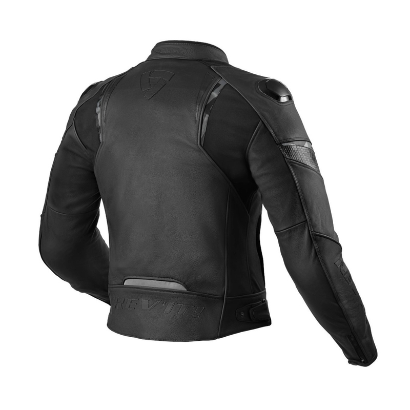 Revit Glide Negru jacheta de motociclete negru výprodej lichidare