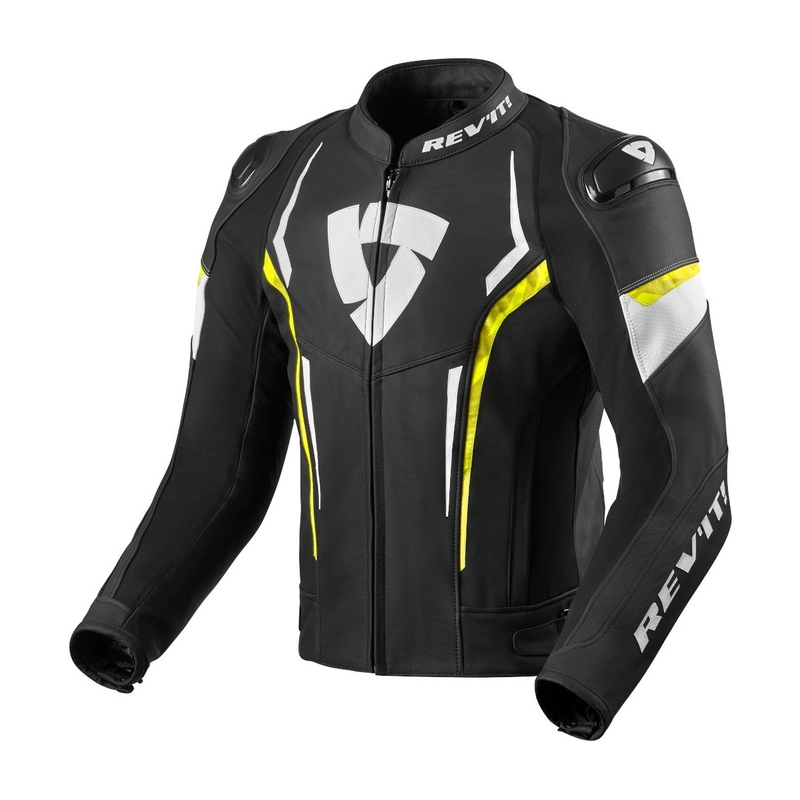 Revit Glide Negru-Neon Yellow Jacheta de motociclete výprodej lichidare