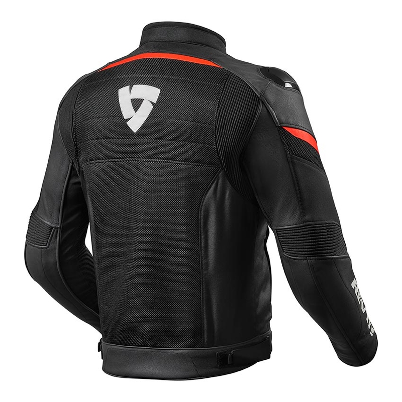 Revit Mantis Black-Neon Red Jacheta de motociclete lichidare