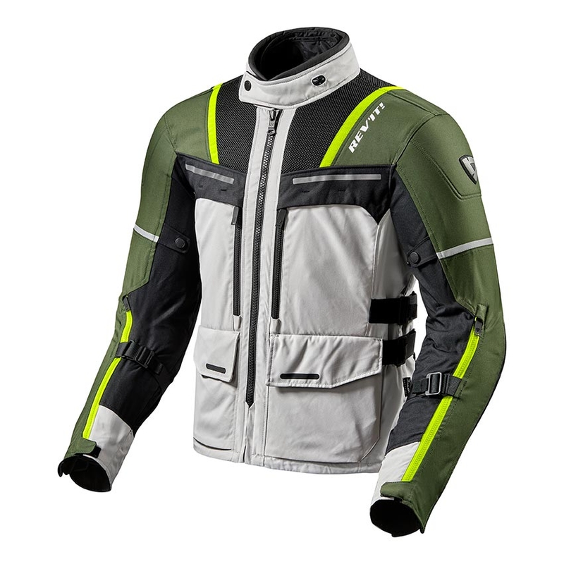 Jachetă de motocicletă Revit Offtrack verde-argintiu výprodej lichidare