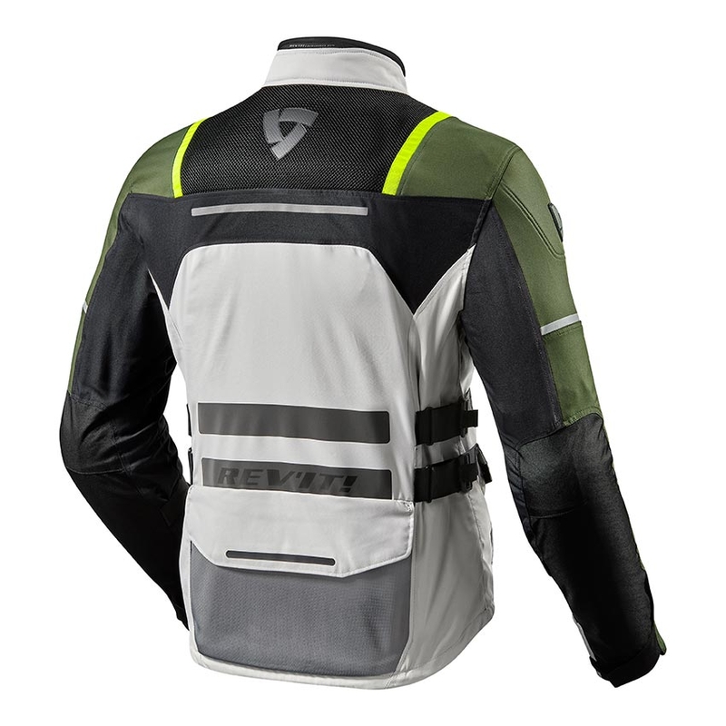 Jachetă de motocicletă Revit Offtrack verde-argintiu výprodej lichidare