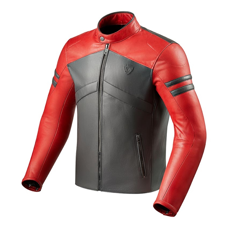 Revit Prometheus roșu-gri jachetă de motociclete lichidare