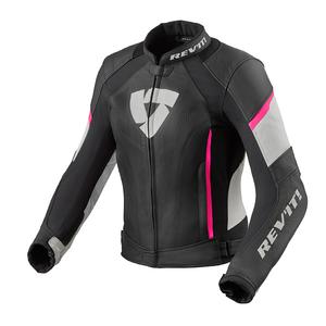Jachetă de motocicletă Revit Xena 3 Black and Pink pentru femei lichidare