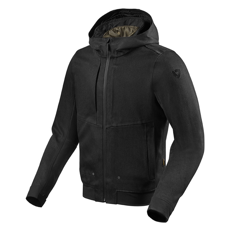 Motociclete hanorac Revit Stealth 2 negru výprodej lichidare