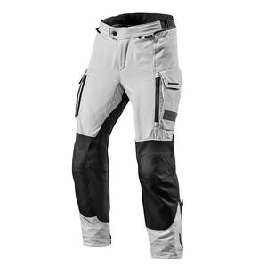 Revit Offtrack pantaloni de motocicletă negru-argintiu cropped lichidare