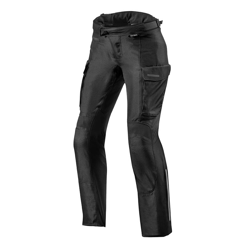 Femeile Revit Outback 3 Negru pantaloni de motocicletă Negru výprodej lichidare