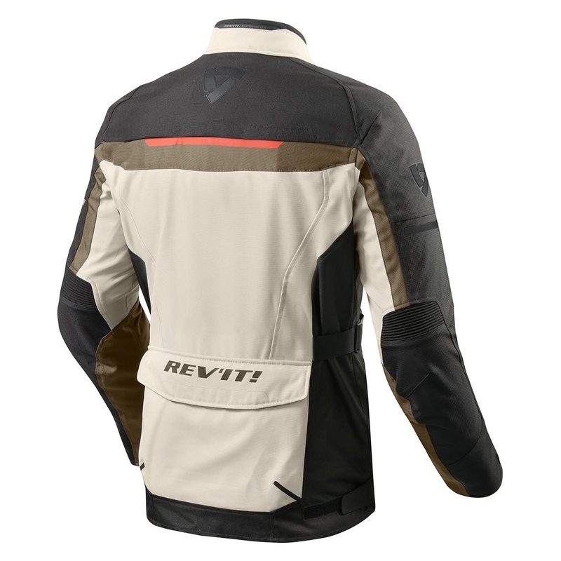 Revit Safari 3 negru și nisip maro jachetă de motociclete lichidare