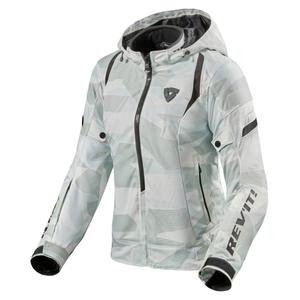 Jachetă de motocicletă Revit Flare 2 pentru femei, gri și alb