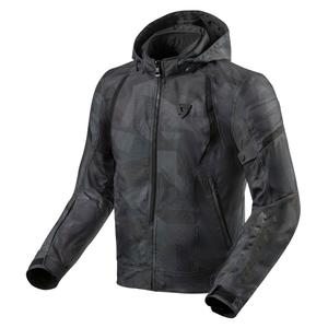 Jachetă de motocicletă Revit Flare 2 negru/gri