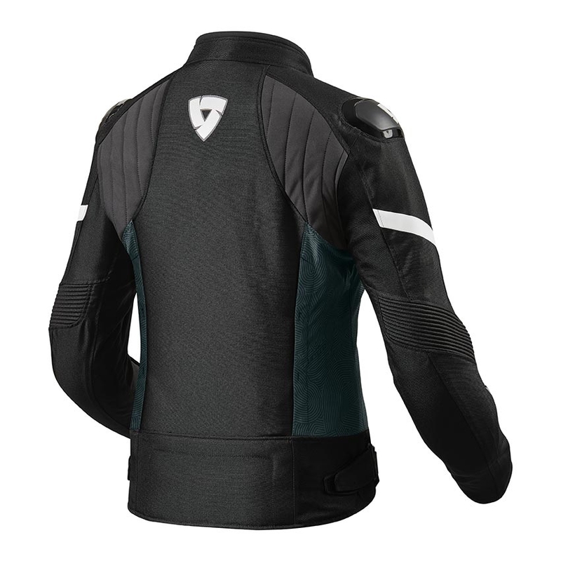 Femeile Revit Arc H2O-negru și alb jacheta de motociclete lichidare