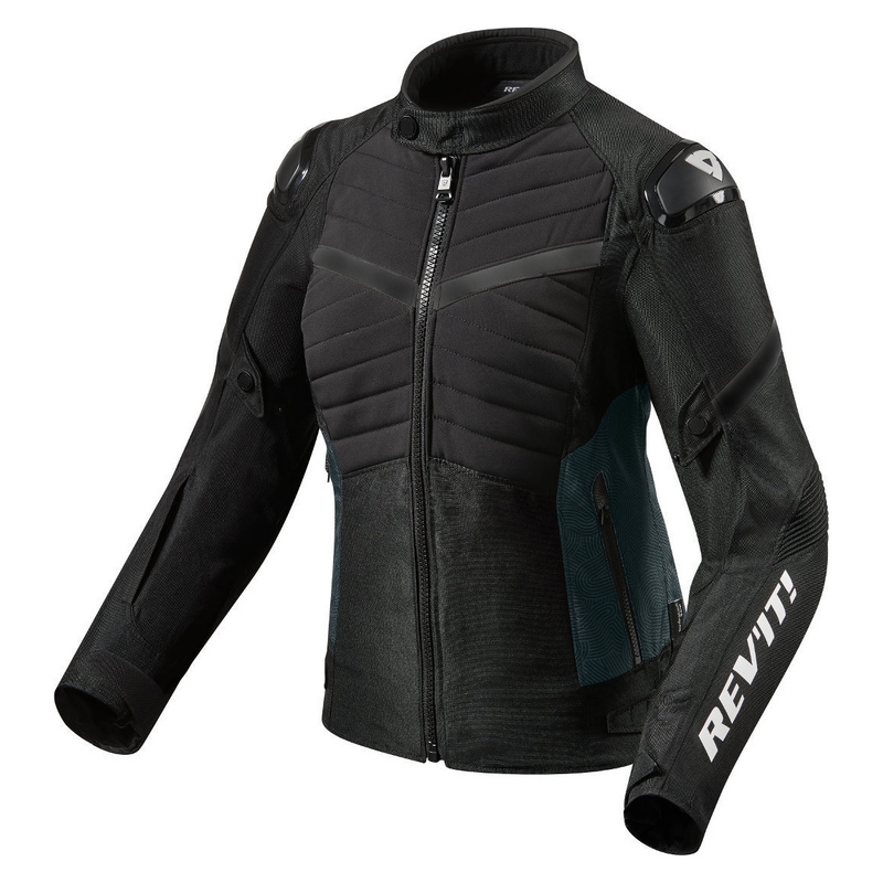 Jacheta de motociclete Revit Arc H2O Black pentru femei lichidare
