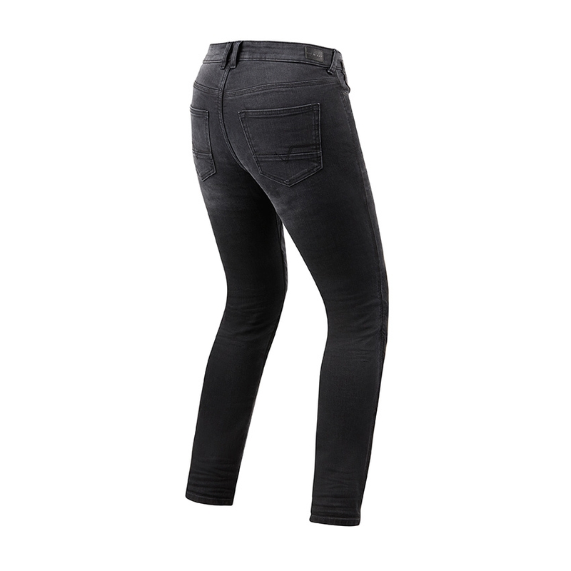 Revit Victoria Grey Grey Cropped Motorcycle Jeans  pentru femei lichidare