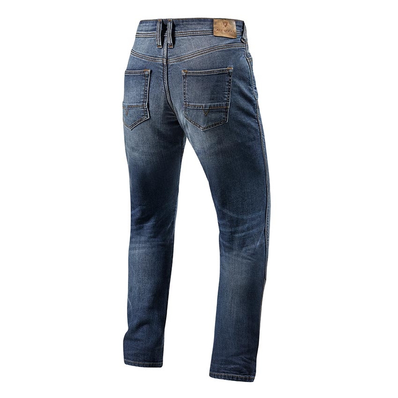 Revit Brentwood Blue Blue Motorcycle Jeans lichidare