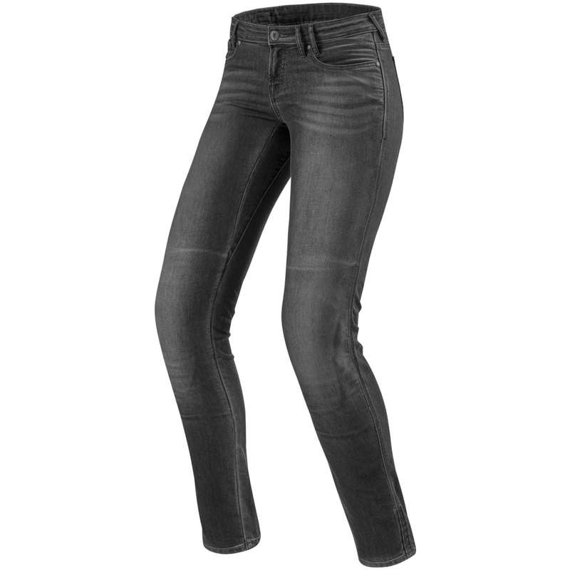 Blugi pentru femei Revit Westwood SF Grey Grey Motorcycle Jeans lichidare