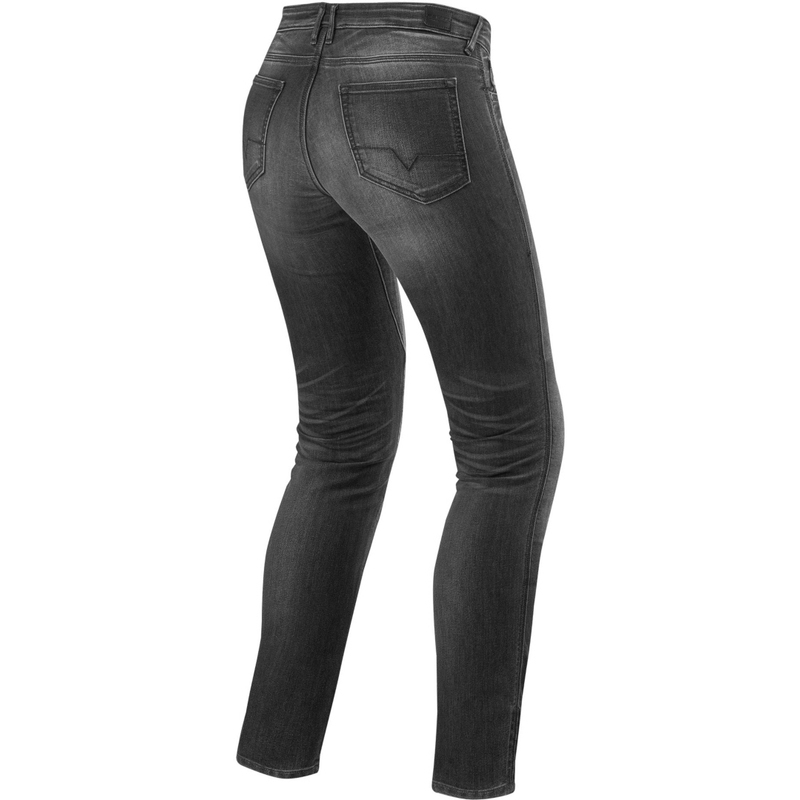 Blugi pentru femei Revit Westwood SF Grey Grey Motorcycle Jeans lichidare