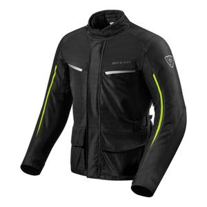 Jachetă pentru motociclete Revit Voltiac 2 negru-galben-fluo