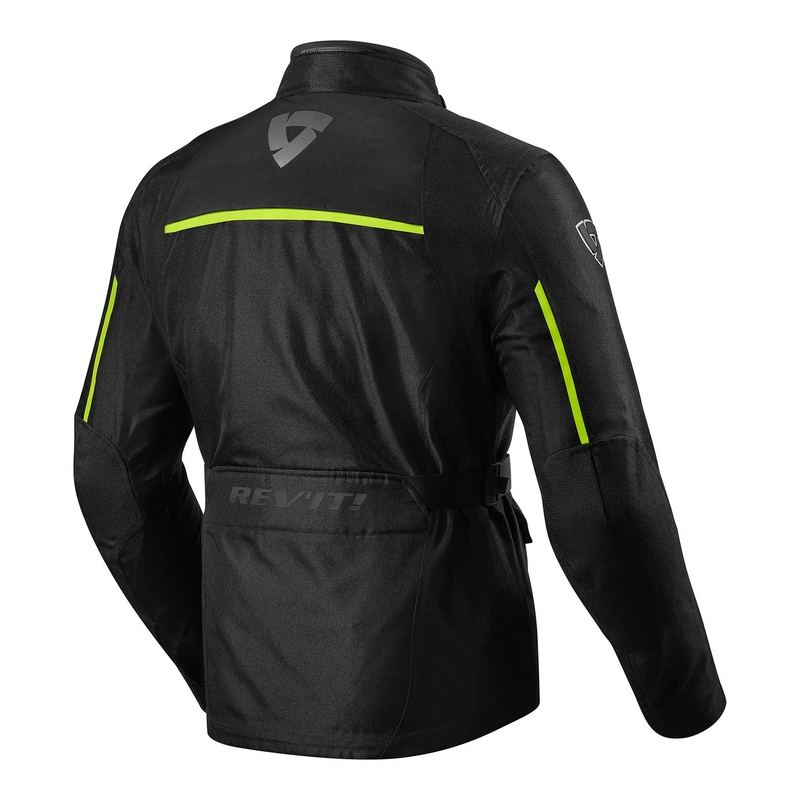 Jachetă pentru motociclete Revit Voltiac 2 negru-galben-fluo lichidare