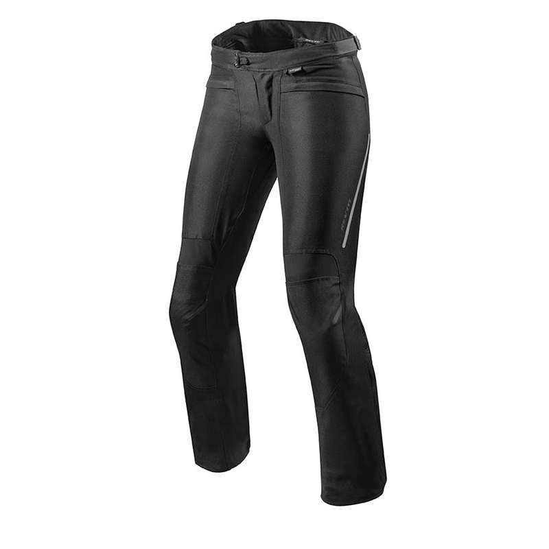 Pantaloni moto Revit Factor 4 pentru femei Revit Factor 4 Negru Cropped lichidare