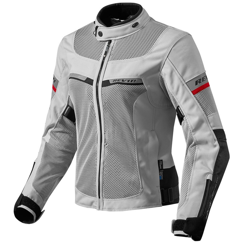 Jacheta de motociclete Revit Tornado 2 Silver și Black pentru femei lichidare