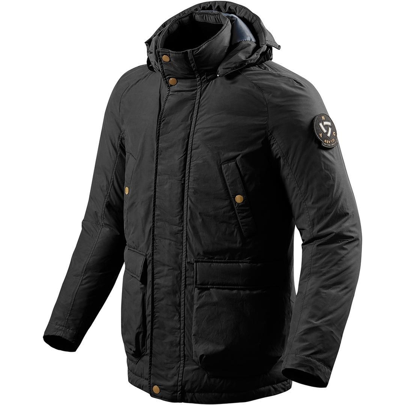 Revit Downtown Downtown Negru Jacheta de motociclete lichidare
