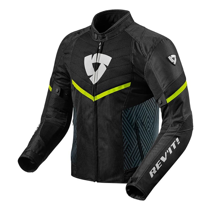 Revit Arc Air Black-Fluo Yellow Jacheta de motociclete lichidare