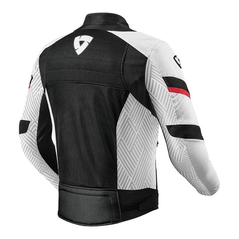 Revit Arc Air alb și roșu jachetă de motociclete lichidare