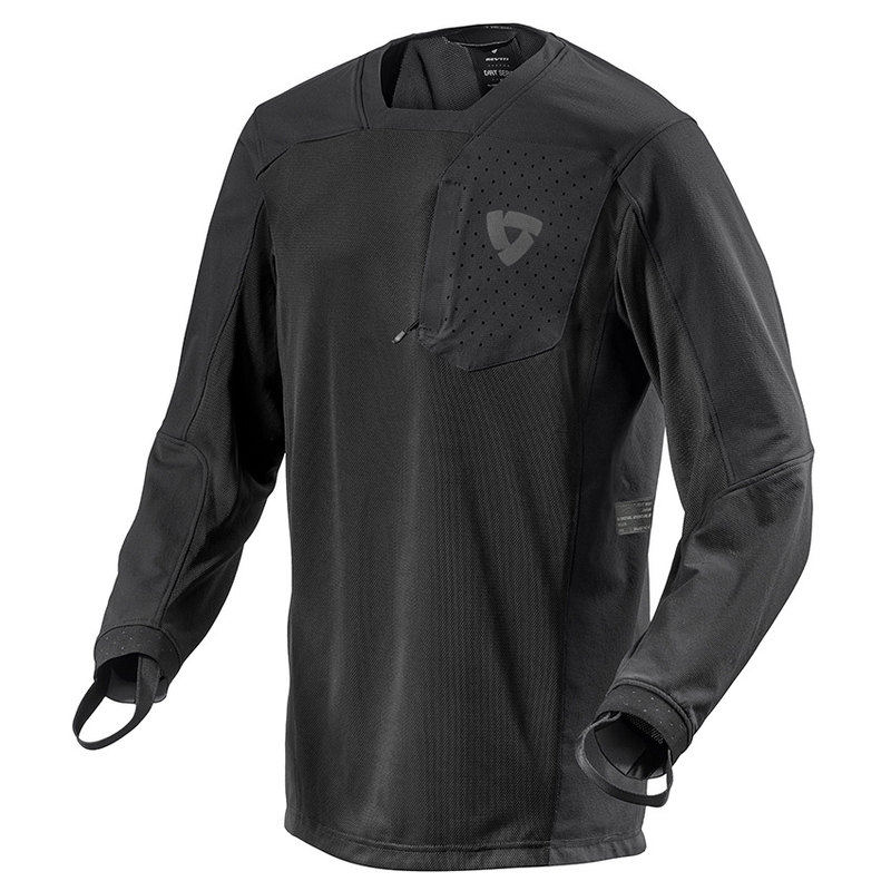 Revit Sierra tricou motocross negru