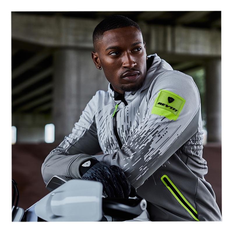 Jachetă pentru motociclete Revit Quantum 2 WB gri-galben-fluo lichidare