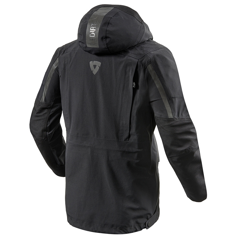 Revit Smock Blackwater Negru Negru Jachetă de motocicletă lichidare