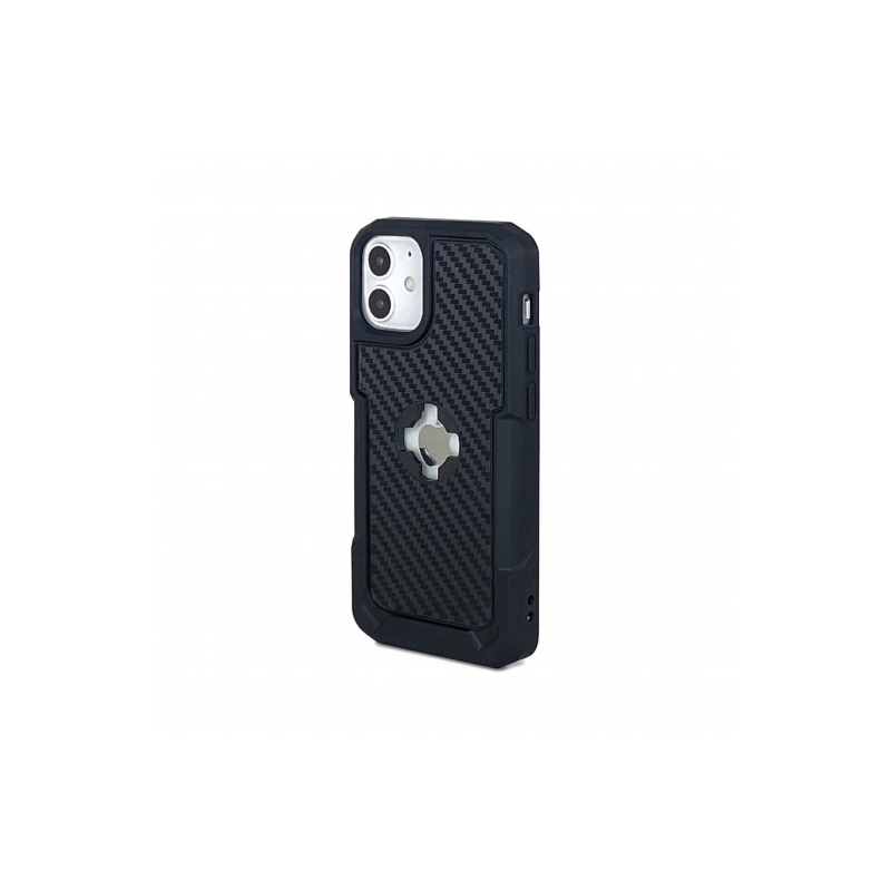Capac de telefon cu suport CUBE X-Guard pentru Apple iPhone 12 Mini negru  negru lichidare