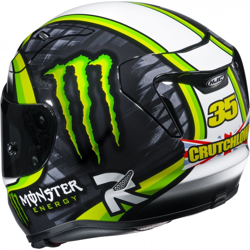 Cască de motocicletă integrală HJC RPHA 11 Crutchlow Streamline MC4H lichidare